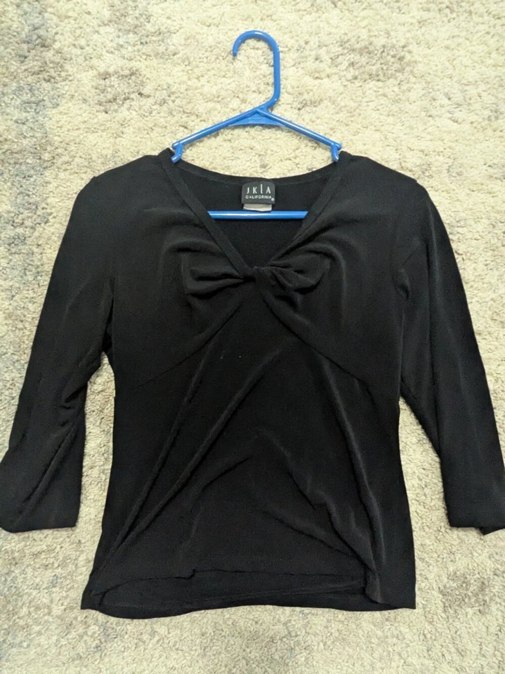 Vintage JKLA California Black V-Neck